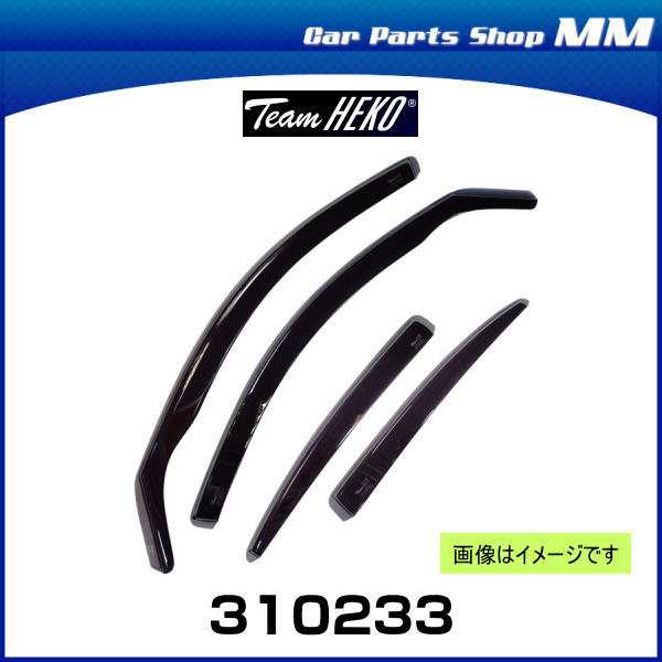 Team HEKO チームヘコ 310233 ドアバイザー フロント・リア4枚セット アウディ A4 B8 8K セダン 2008-2016  サイドバイザー｜au PAY マーケット