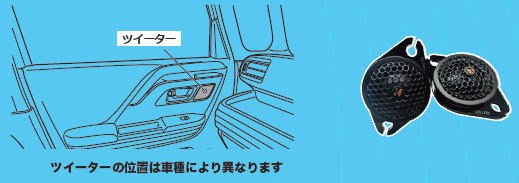 KICKER OGPAA-SUTW1 ツイーター スズキ車用 左右1ペア スペーシア（MK54S/94S） ワゴンR（MH35S/55S/85S/95S） ソリオ（MA27S/37S/47S/D7S） フロンクス（WDB3S/WEB3S） KST2004 キッカー ポン付け 無加工取付 純正復帰可能 純正交換_1