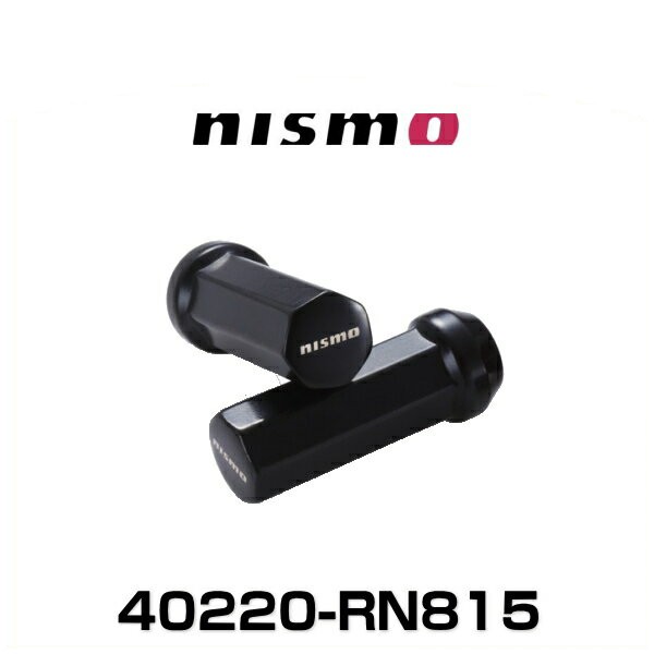 NISMO ニスモ 40220-RN815 ホイールナット20本セット M12×P1.25 50mm 7角ナット ロングタイプ 現行ロゴ仕様