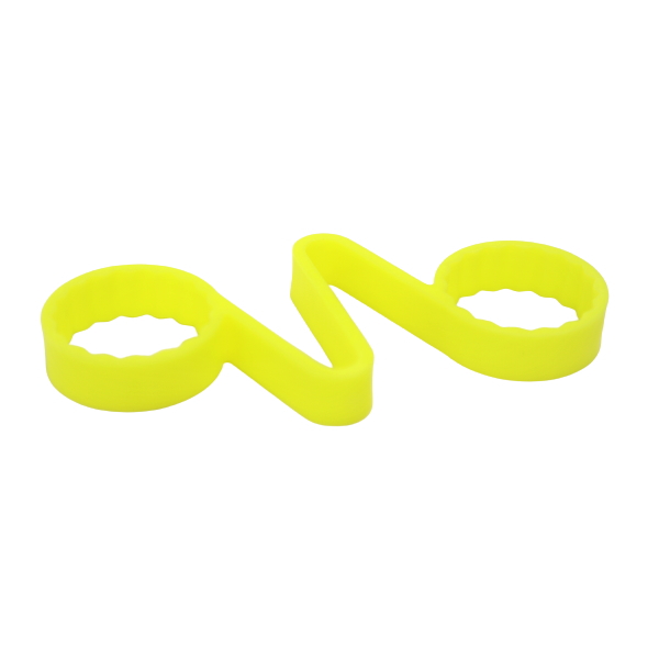 チェックリンクイエロー 41mm 50個入り 連結式インジケーター ナットの緩み確認・ブレーキ異常の確認 タイヤ脱落・ナット外れの防止 トラックや大型車の車輪脱落事故防止の通販は 10,230円