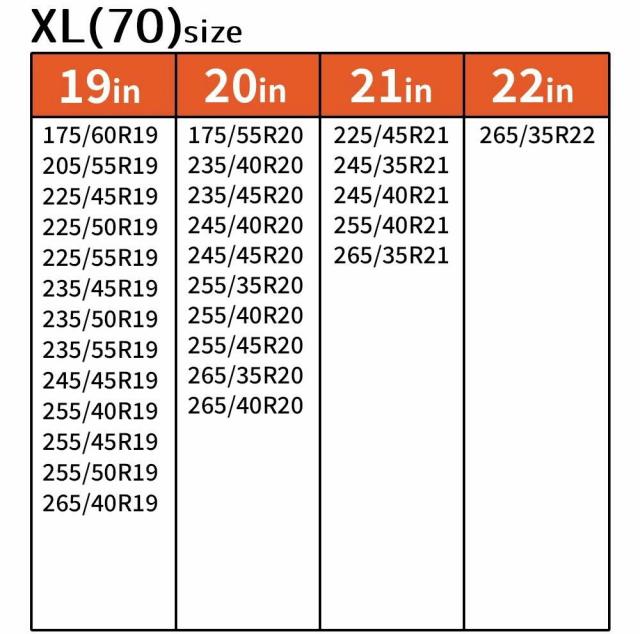 正規品 ISSE イッセ スベーネ XL(70) スノーソックス 布製タイヤチェーン SUBENE 非金属 布チェーン タイヤ滑り止め 簡単 軽量 滑り防止 収納 簡単装着 雪道 チェーン規制対応_7