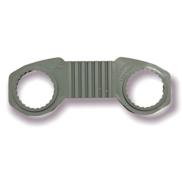 Zafety Lug Lock ゼイフティラグロック グレー 33mm 100個入り 連結式 ホイールナットの緩み防止 タイヤ脱落・ナット外れの防止 トラックや大型車の車輪脱落事故防止 ZGYLT33105