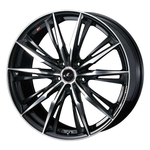 weds ウェッズ レオニス GX 39373 18インチ 18×7.0J インセット：47 穴数：5 PCD：114.3 ハブ径：73 カラー：PBMC【ホイール4本価格】