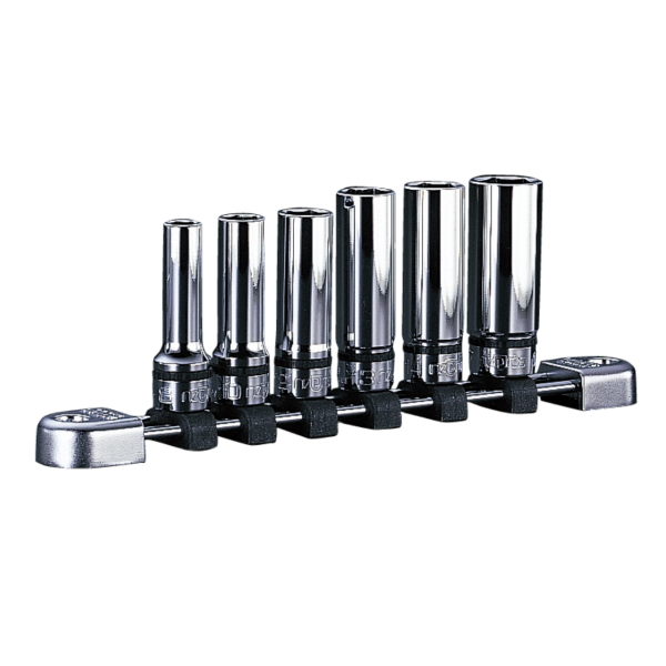 nepros ネプロス NTB3L06A 9.5sq.ディープソケットセット[6コ組]の通販は