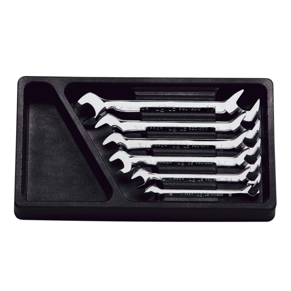 nepros ネプロス NTS306 アングルヘッドスパナセット[6本組]の通販は