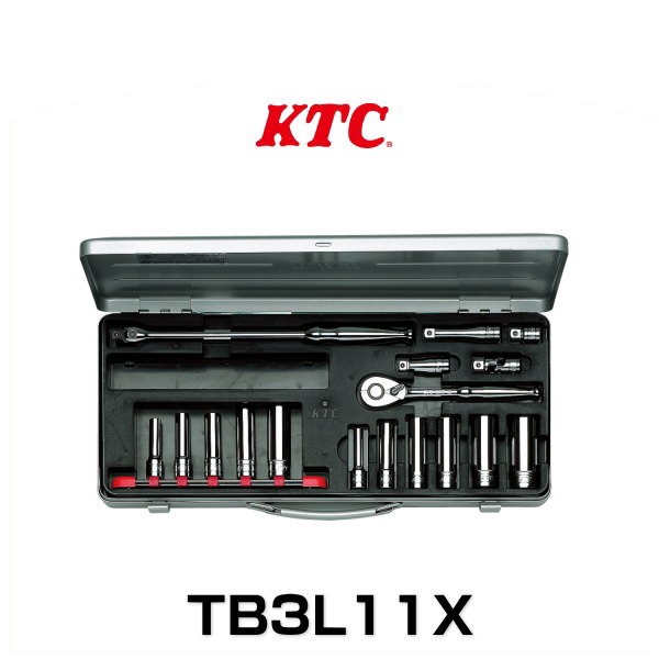 KTC TB3L11X ソケットレンチセット 17点 9.5sq.の通販は