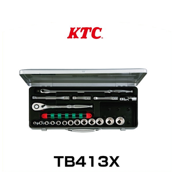 KTC TB413X ソケットレンチセット 19点 12.7sq. 23,232円