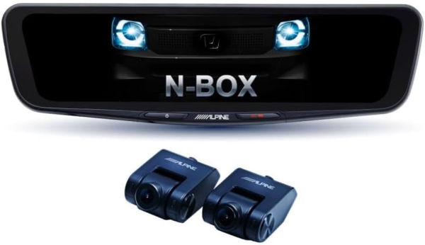 ALPINE製デジタルインナーミラー DVR-DM1000A-IC車内カメラ ドライブレコーダー搭載デジタルミラー(10型) 2022年モデル
