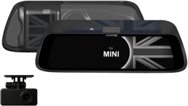 ALPINE アルパイン DMR-DM900-MINI-IC MINI専用(純正ETC内蔵ミラー付車) 9型デジタルミラー 車内用リアカメラモデル