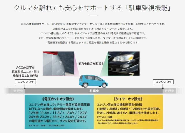カロッツェリア ドライブレコーダー VREC-DZ210D 前後2カメラ 前後200万画素 フルHD 駐車監視対応 microSD(32GB)付属 3インチ液晶 3年保証 コンパクト carrozzeria