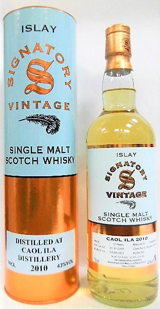 モルトウィスキー『カリラ　２０１０ｙ』１0年　シグナトリービンテージ社の通販は