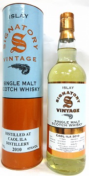 モルトウィスキー『カリラ　２０１０ｙ』１１年　シグナトリービンテージ社の通販は