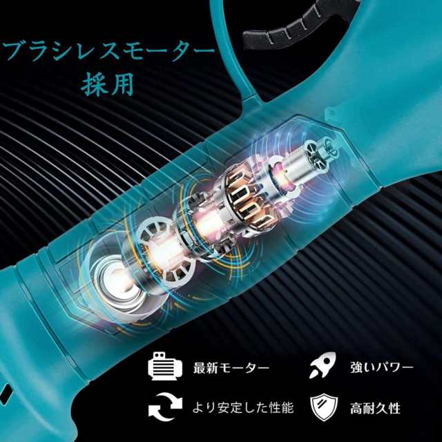 マキタ 互換 充電式 剪定ハサミ 剪定ばさみ ハサミ 枝切り プロ用 鋏