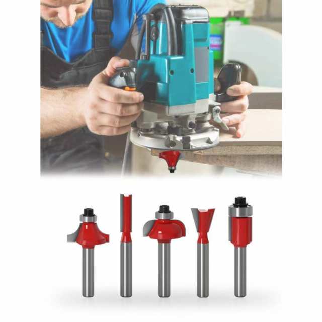 マキタ makita 互換 トリマービット トリマー ルーター ビット 15種 汎用セット 超硬刃 工具 電動工具 面取り 切り抜き 溝切 DIY  ビットの通販はau PAY マーケット - ワウマとくねっと | au PAY マーケット－通販サイト