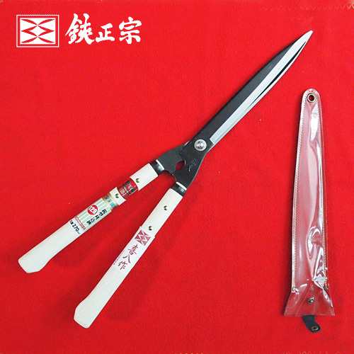 ■喜八作 本職用 鋭型刈込鋏 安来鋼【青紙】270mm【No129】造園 剪定 剪枝 はさみ ハサミ 盆栽 プロ用 ガーデニング