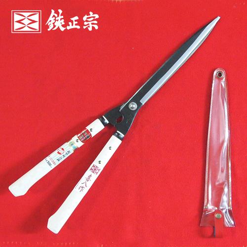 ■喜八作 本職用 鋭型刈込鋏 安来鋼【青紙】300mm【No130】造園 剪定 剪枝 はさみ ハサミ 盆栽 プロ用 ガーデニング