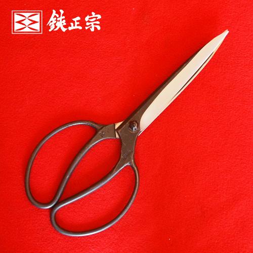 ■鋏正宗 本職用 植木鋏 安来鋼青紙 150mm ネジ式 No.205 鍛造造園 剪定 剪枝 はさみ ハサミ 盆栽 プロ用 ガーデニング 植木鋏