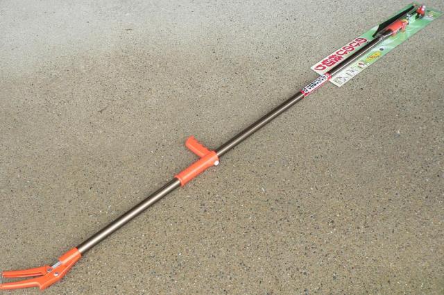 ▲ニシガキ のびのび枝切り 柿の収穫に 高枝切り 無段階伸縮 3m N-128