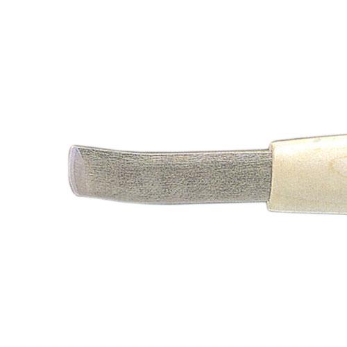 ■播州三木 三木章刃物 彫刻刀 安来鋼青紙スーパー 能面用浅丸曲 15mm 大工道具 木彫 細工 入門 NHK 学校