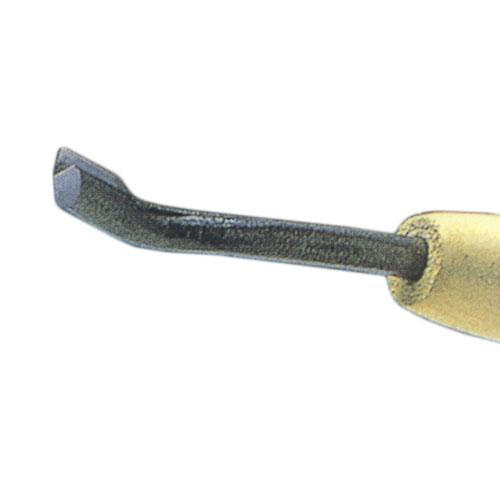 ■播州三木 三木章刃物 つきのみ 小道具 三角曲型 3mm青紙 突き鑿 大工道具 細工 入門 彫刻 学校 教材の通販は 5,346円