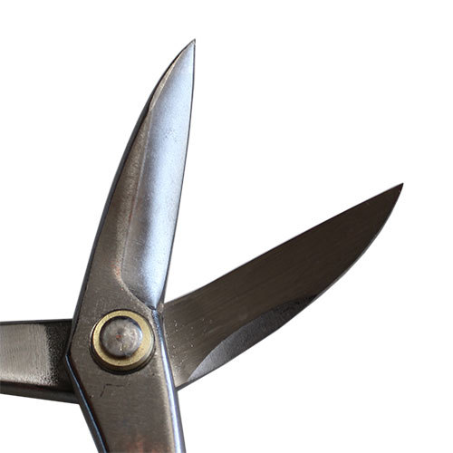 ■盛光 本職用 金切鋏 SLDオメガ 柳刃 240(全長約260mm) HSOM-0124 オールステンレス鋏 鍛造 板金_1