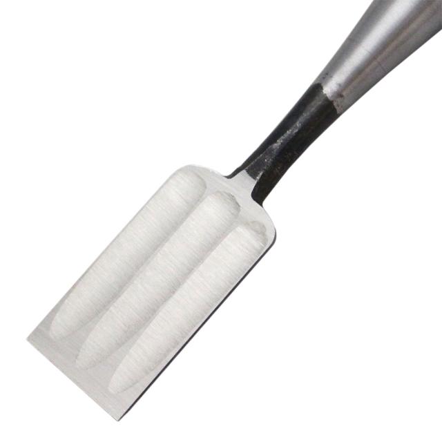 ■播州三木職人 木成追入鑿 一寸(30mm) 黒檀柄三枚裏_1