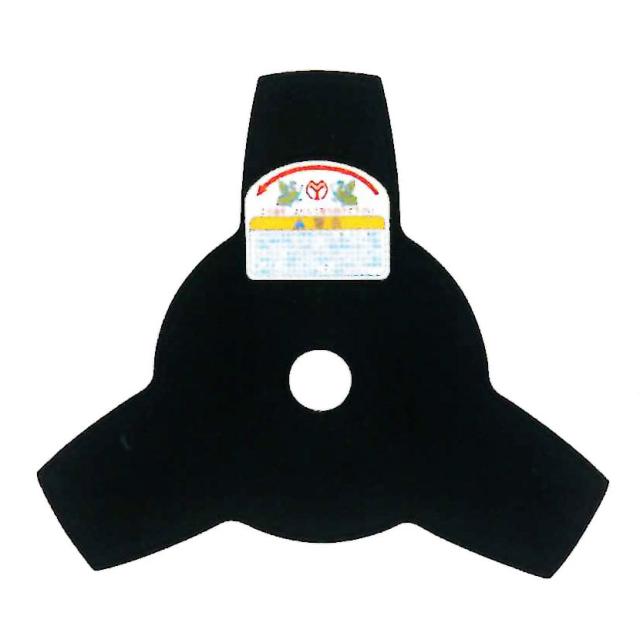 ■YM印 【25枚セット】刈払機用回転刈刃 切込刃3枚刃 230mm×1.4mm×3P(ピッチ)×25枚 No.01000 黒 紙箱入 SK85 草刈り 日本製 の通販は