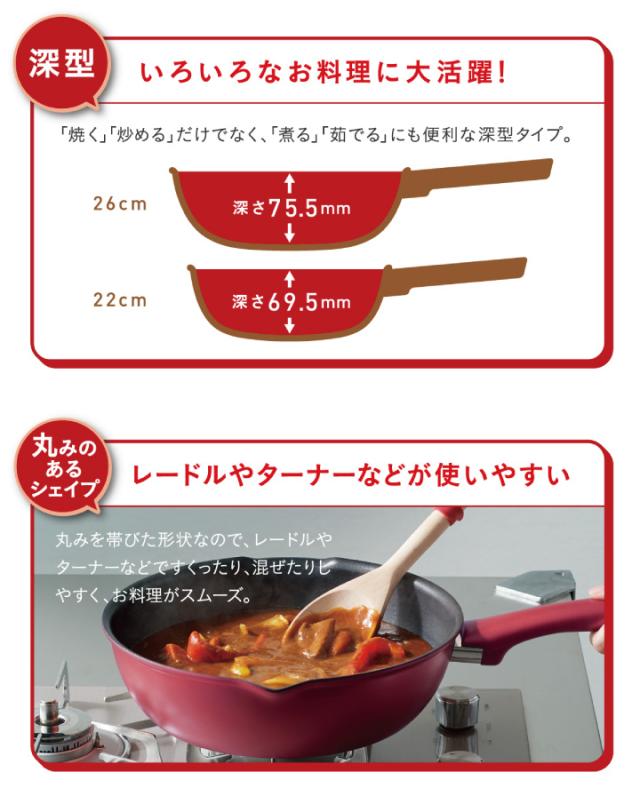 ティファール Ihカフェモカ マルチパン 26cm G25177 フライパン 鍋 Ih対応 T Fal ラッピング無料の通販はau Pay マーケット くらし屋
