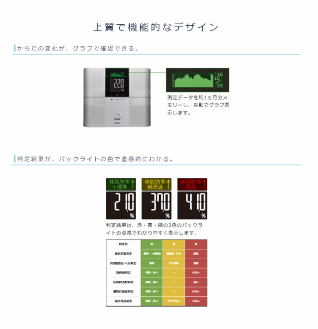 タニタデュアルタイプ体組成計 インナースキャンデュアル RD-503上質な