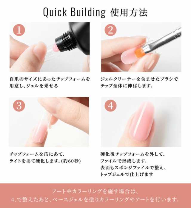 スカルプ　アクリル　長さだしセット