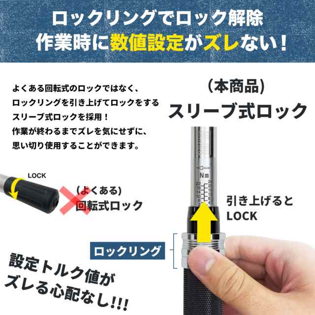 トルクレンチ 自転車 1/4 ロックリング samuriding 6.35mm 工具2-24Nm SIG-T103 ロードバイク クロスバイク  送料無料 返品保証 翌日配送の通販はau PAY マーケット - サムライディング