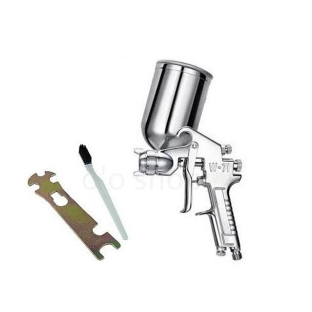 エアースプレーガン 重力式 W 71g 口径1 5mm 400cc エアー量 塗料濃度調整可能 エアスプレーガンの通販はau Pay マーケット O O Shop