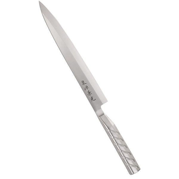 オンラインストア販売 泉源兼光 INOX handle 刺身（片刃）30cm 和包丁