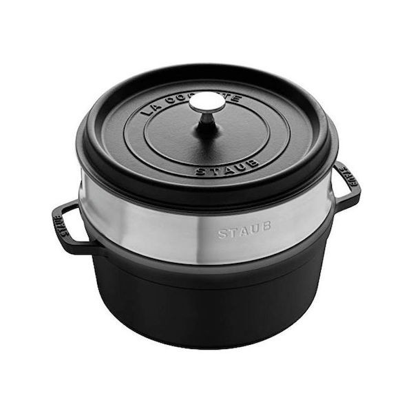 STAUB ピコ・ココット スチーマーセット ブラック 5.2L 26cm 40510