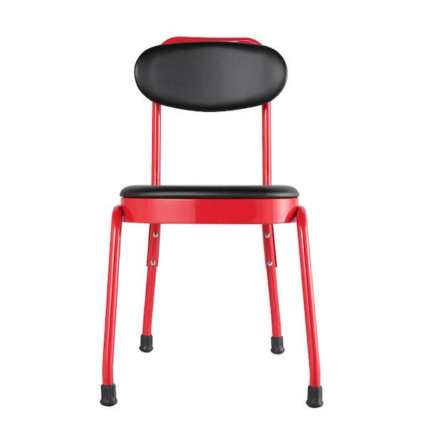 DULTON スチール チェア レッド STEEL CHAIR RED(CODE：120-360RD