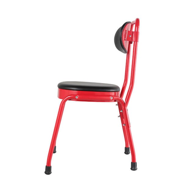 DULTON スチール チェア レッド STEEL CHAIR RED(CODE：120-360RD