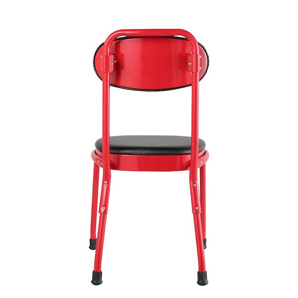 DULTON スチール チェア レッド STEEL CHAIR RED(CODE：120-360RD