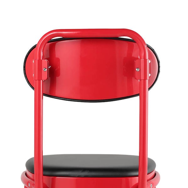 DULTON スチール チェア レッド STEEL CHAIR RED(CODE：120-360RD