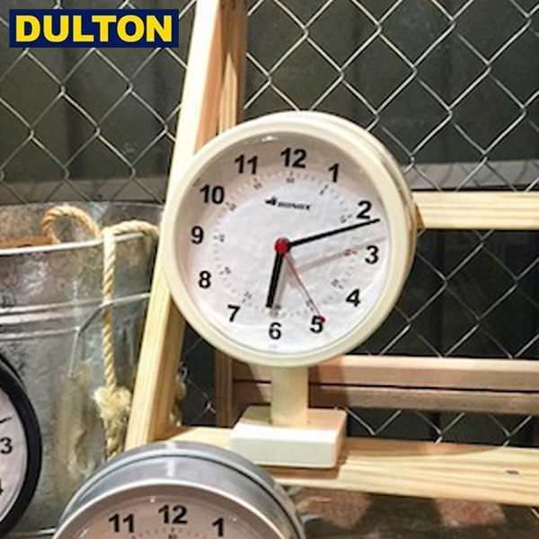 DULTON DOUBLE FACE CLOCK 170D IVORY 【品番：S624-659IV】 ダルトン インダストリアル アメリカン ヴィンテージ 男前 ダブルフェイスク