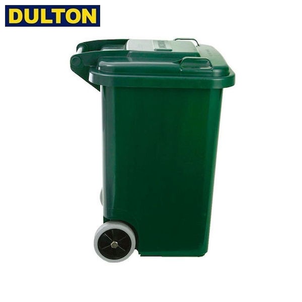 DULTON フタ付きゴミ箱 グリーン 45L プラスチック トラッシュカン 100