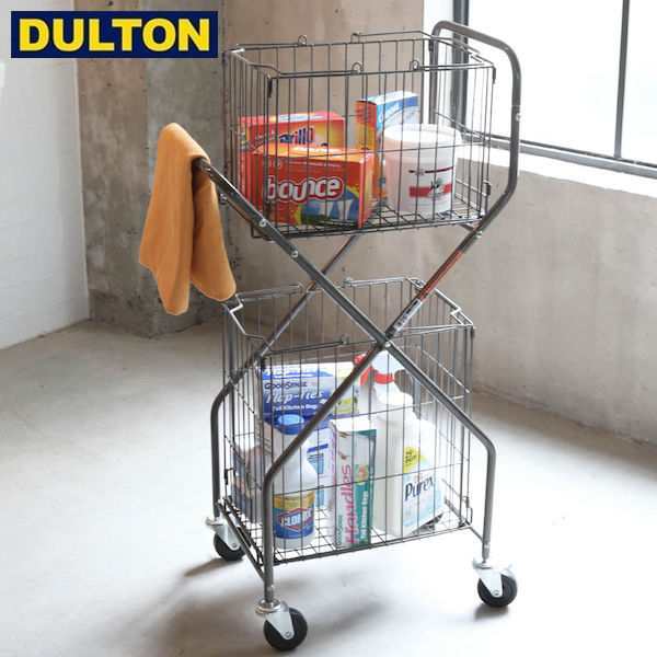 DULTON ランドリー トローリー ロー LAUNDRY TROLLEY RAW(CODE：H20-0143RW) ダルトン インダストリアル DIY 男前 インテリア