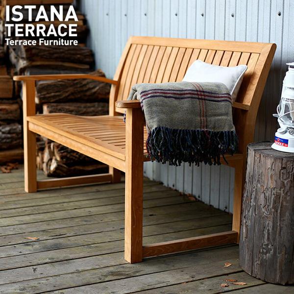 レジャー用品 | テラモト ベンチ(背付)1800 木調 折りたたみ式 約W1805