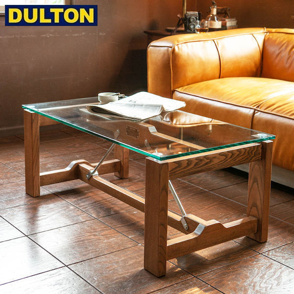 DULTON “WRIGHT” COFFEE TABLE CLEAR "ライト" コーヒー テーブル クリアー (品番：YR-0522CL) ダルトン アメリカン D2310 45,911円