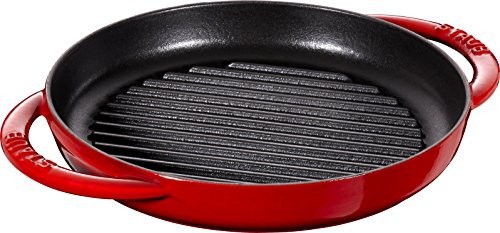 STAUB ピュアグリル 22cm 40511-524チェリー ストウブ フランス