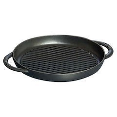 STAUB(ストウブ) IH対応グリルパン ピュアグリル26cm BK(ブラック) 品番:AGL8101 ZZEDの通販は