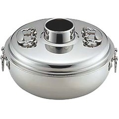ES18-8シャブシャブ鍋ガス用23cm CD:289018 しゃぶしゃぶ鍋