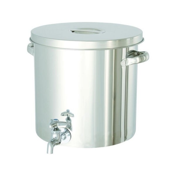 ステンレスタンク ストレート貯蔵用タンク(蛇口付) 20L 日東 STW30-5038の通販は