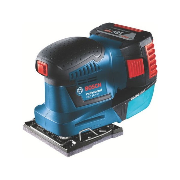 バッテリー吸塵オービタルサンダー ボッシュ GSS18VLIH-6250の通販は 18,917円
