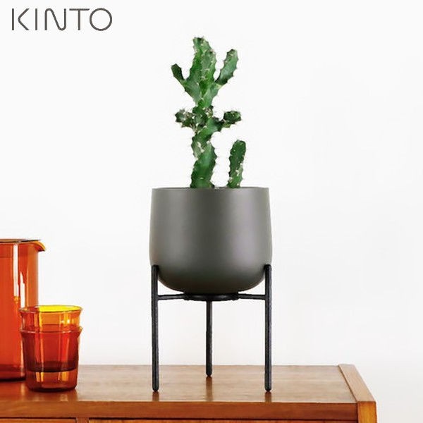 KINTO PLANT POT 211 135mm ダークグレー 29233 鉢 プラントポット キントー｜au PAY マーケット