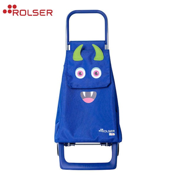 Rolser ショッピングカート キッズ プラスチックイーター ブルー 29L RS-KidsBL コンパクト 静音 軽い 段差もなめらか スペイン製 ロルサ